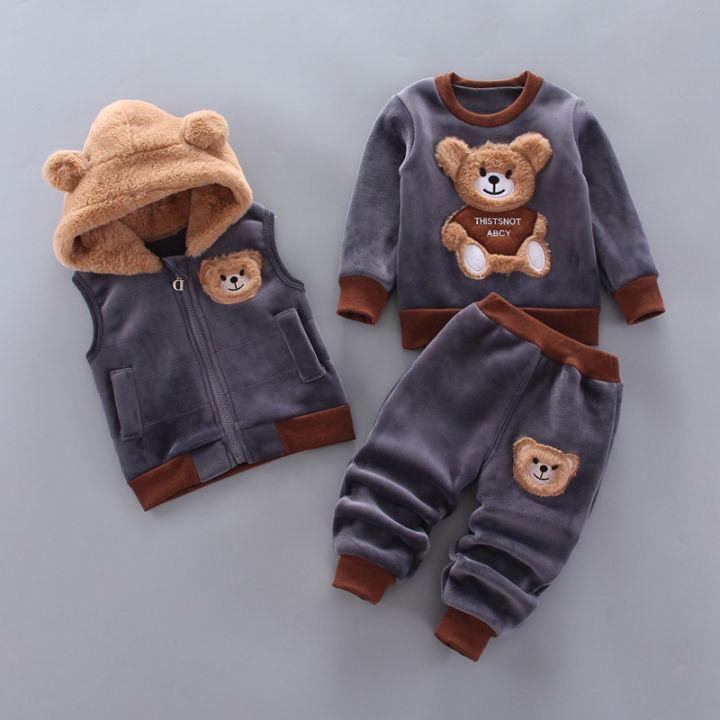 Baby%20Boy%20Suit%202024%20Boys%20and%20girls%20Autumn%20Plush%20Thick%20Warm%20Casual%20Hooded%20Sweater%20Winter%20Cartoon%20Cute%20Bear%20Three-Piece%20Suit%200-4Y%20-%20Image%206