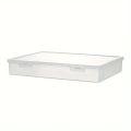 Large Capacity Pencil Case Transparent Plastic Notebook Sketch Marker Colored Lead Painting Storage Box, Back To School Supplies.
