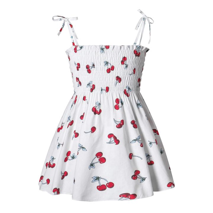 New%20Girls%20Floral%20Strappy%20Sundress%20Summer%20Elegant%20Beach%20Dress%20Baby%20Toddler%20Fashionable%20Casual%20Party%20Dresses%20-%20Image%208