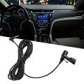 1 Pcs Car Sensitivity 3.5mm Car Ceiling Unidirectional Microphone For Navigation Systems Automotive Accessories. 