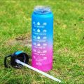 Water Bottle Sport With Straw -1000 ml. 