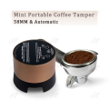 58MM Portable Coffee Tamper Electric Coffee Tamper Rechargeable Tamper Flat Espresso Coffee Tools. 