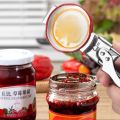 Multifunction Stainless Steel Jar Lid Opener Adjustables Can Bottle Opening Tool Home Kitchen Manual Labor-Saving Opener Gripper. 