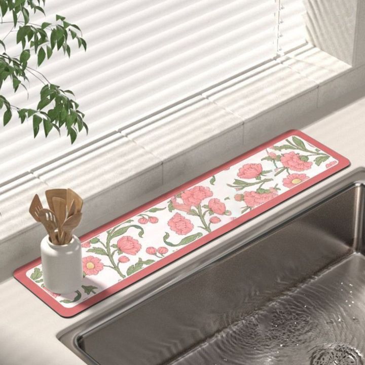 Diatomite%20Faucet%20Draining%20Mat%20Splash%20Non-Slip%20Drying%20Mat%20Convenient%20Multi-function%20Countertop%20Protector%20-%20Image%204