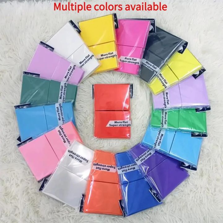 100PCS%20Matte%20Standard%20Size%20Card%20Sleeves%2066x91mm%20TCG%20Trading%20Cards%20Protector%20For%20Tarot%20Shield%20Board%20Games%20Magical%20Cover%20PKM%20-%20Image%205