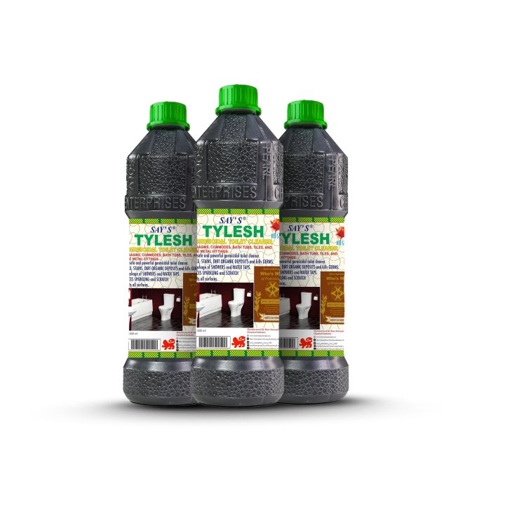 SAYS TYLESH 600ml x 3  bathroom cleaner