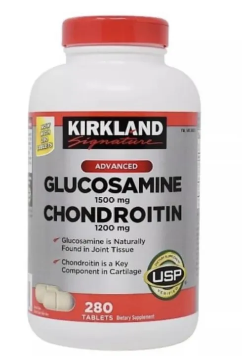 Kirkland Glucosamine 1500 mg  Chondroitin  1200mg
