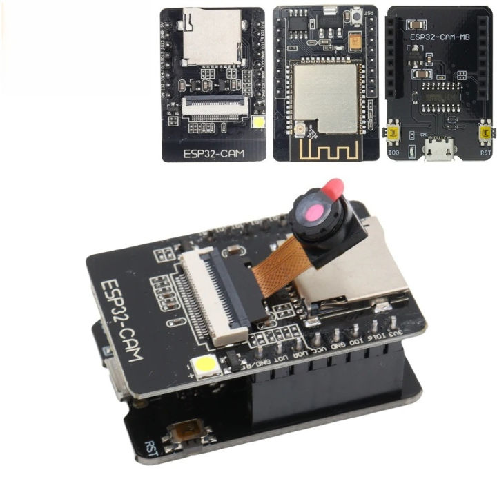 ESP32 CAM Camera Module Kit 2.4 GHz with OV3660 Module, WIFI+Bluetooth ...