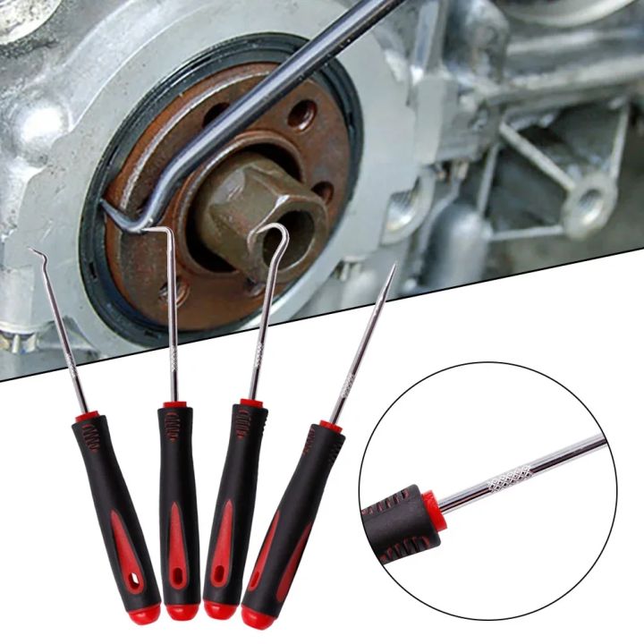 4pcs%20Car%20Pick%20Hook%20Set%20O%20Ring%20Oil%20Seal%20Screwdrivers%20Puller%20Remover%20O-Ring%20Seal%20Gasket%20Auto%20Repair%20Tools%20-%20Image%202