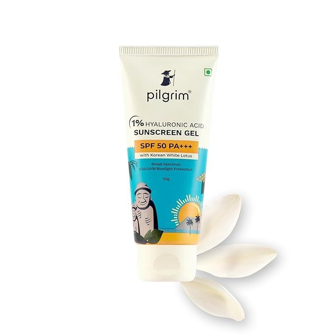 Pilgrim%201%25%20Hyaluronic%20Acid%20Sunscreen%20Gel%20SPF%2050%20PA+++%2050%20gm%20-%20Image%202