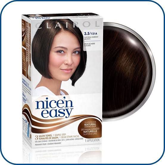 CLAIROL Nice N Easy  Darkest Brown Hair Colour