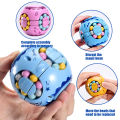 Rotate Slide Magic Bean Puzzle Cube Gyro Fidget Toy Spinner 3D Ball Antistress Fingertips IQ Games  for Kid Adult Teen. 