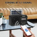 49BTS Wireless Bluetooth speaker MP3 playback FM radio Solar charging emergency radio full band high sensitivity. 