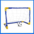 Portable Micro Soccer Goal Set, Complete Outdoor Beach Training Equipment with Net Pump Ball, Lightweight Indoor Kids Sports Toy.