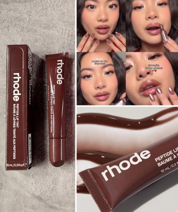 Rhode%20%E2%80%9CThe%20Peptide%20Lip%20Tint"%20shade%20number%20Espresso%20-%20Image%202