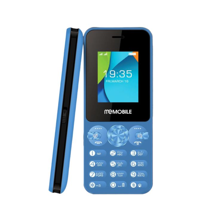 MeMobile Power Pro - Dual Sim - 1.8 Inch Display with 3000mAH Battery - Auto call recording - Wireless FM Radio - Audio & Video Player - Bluetooth Dialer - White & Black List Option - PTA Approved with 1 Year brand warranty