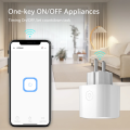 Smart EU Plug Matter WiFi Socket 16A Timer Outlet Support EWeLink Apple Homekit with Google Home Alexa. 