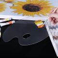 1Pcs Transparent Palette Acrylic Palette Fine Arts Oil Painting Palette Gouache Acrylic Painting Palette.