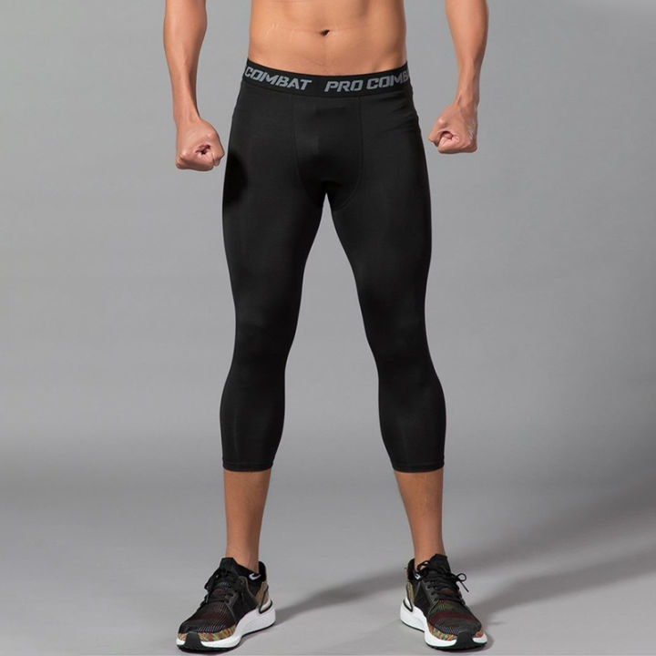 Mens%20Workout%20Shorts%20Sports%20Wear%20Running%20Tights%20Gym%20Leggings%20Tights%20for%20Men%20Yoga%20Pants%20Compression%20Exercise%20Pants%20for%20Men%20Spandex%20-%20Image%204