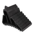 [1 pair] anti-slip rubber car wheel chock, wheel chock, wheel chock, wheel chock, ABS plastic wheel chock. 