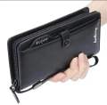 New Fashion Men Wallet Genuine Leather Men Wallets Male Hasp Double Zipper Design Coin Purse Id Card Holder Short Wallet For Men. 