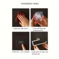 Punch-free Kitchen Paper Towel Rack Toilet Paper Roll Rack Hanger Wall-mounted Towel Bar Kitchen Bathroom Accessories. 