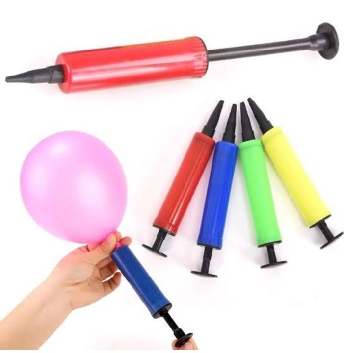Inflator Air Pump 1 Pcs for Balloons | Portable Mini Air Pump Balloon Pump Inflator,Kids’ Party Balloons Supplies Accessories, Manual Pump for Balloons (Random Color
)