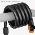 100cm Bicycle Lock Anti-theft Mountain Road Bicycle Wire Chain Lock Key Safety Anti-theft Belt Mounting Bracket Bicycle Lock. 