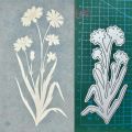 Floral plants metal cutting dies mold Scrapbooking decoration paper craft knife mould blade punch template Embossing stencils. 