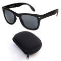 Portable Foldable Sunglasses Add Box Fashion Sun Glasses UV400 AC lenses non-slip Design Outdoor Goggles Men Women Retro Glass. 
