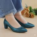 European Fashion Classic Women Low Heel Pumps & Court Shoes - Fashion Business Dress Shoes Oxfords Women Block Heel Pumps & Coat Shoes. 