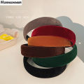 Winter Thick Headbands for Women Velvet Sponge Hairband Girls Wide Hair Bezel  Elasticity Padded Headwear Hair Accessories. 