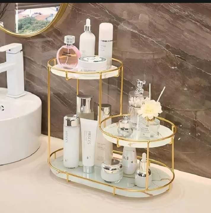 Makeup%20Storage%20Rack,%20Cosmetic%20Storage%20Shelf,%20Makeup%20Organizer,%20Dressing%20Table,%20Makeup%20and%20Perfume%20Organizer,%203%20round%20Floors%201%20round%20floor%20-%20Image%203