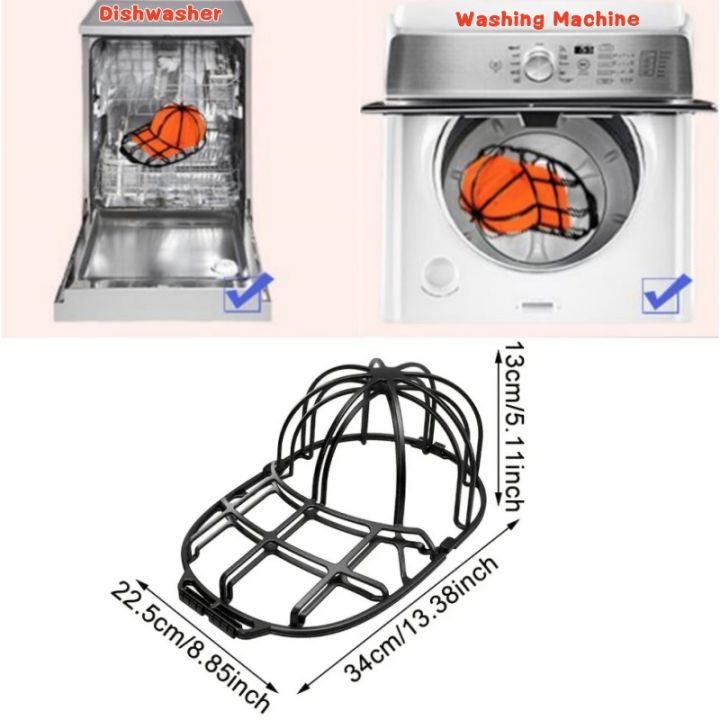 3Pcs%20Baseball%20Cap%20Washer,Hat%20Cleaner%20Cage%20Holder%20Frame%20for%20Washing%20Machine,Anti-deformation%20Cap%20Protector%20Rack%20Hat%20Washer%20Keeper%20-%20Image%203