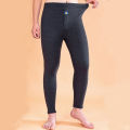 Men's Autumn And Winter Fleece Keep Warm Pants Slim Thermal Underwear Pants Soft Comfortable Men's Plus Size 8XL 7XL 6XL Legging. 