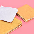 100Pcs/Pack Golden Aluminum Foil Wrapper Paper Candy Chocolate Cookie Wrapping Tin Paper Paper Sheets Party Supplies. 