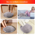 USB Winter Electric Foot Heating Pad Under Desk Household Foot Warmer Heater Soft Plush Foot Warming Thermostat Mat Warm Pad. 