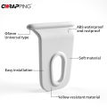RV Awning Hooks Sturdy White/black Clothes Hook Racks Camping Awning Hooks Clips Hats Tent Light Hangers Universal 5/10pcs. 