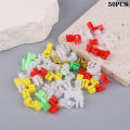 50Pcs Universal Auto Door Lock Rod Clip Driver Side Handle Retainer Fits Plastic Rivet Fasteners Car Wire Clip.