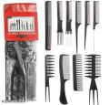 Comb pack / comb set / 10pc professional comb set. 