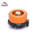 Outdoor Camping Hiking Stove Burner Adaptor Split Type Furnace Converter Connector Auto-off Gas Cartridge Tank Cylinder Adapter. 