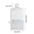 1-10PCS Reusable Moisture Absorber Bags Empty Bag With Hook Hanging Dehumidifier Bags For Room Wardrobe, Bathroom, Basement.