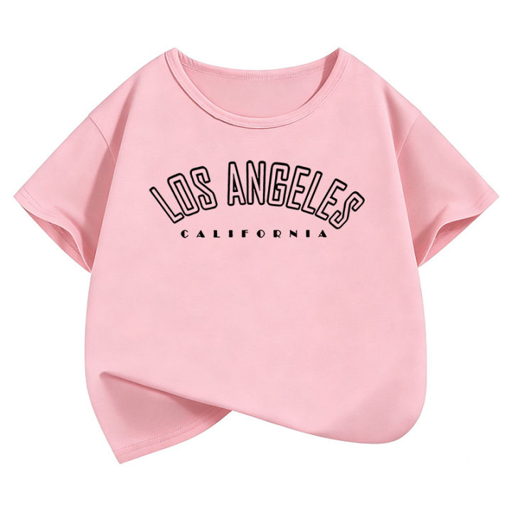 Fashion%20Los%20Angeles%20Top%20Design%20T%20Shirts%20Y2k%20Kids%20Children's%20T-shirt%20Boys%20Girls%20Summer%20Spring%20Casual%20Top%20Tee%20Short%20Sleeve%20-%20Image%205