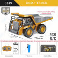 1: 20 Electric Engineering Remote Control Vehicle Simulation Excavator Dump Truck Bulldozer Toy Children's Holiday .