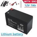 12V 7Ah 18650 Lithium Battery Pack Built-In
40A BMS. For Sprayer, Surveillance Camera
Children's toy car Battery, Backup Power. 