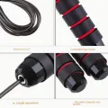 Jump Rope Professional Tangle Free Rapid Speed Jumping Rope Foam Handle Adjustable Steel Skipping Rope Gym Fitness Slim Body. 