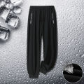 Summer Men Casual High End Ice Silk Pants Sports Pants Quick-Drying Men's Trousers Sweatpants Male Elastic Plus Size 8xl 7xl 6xl. 