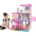 Barbie DreamHouse (Original & Imported) with 75+ Pieces & Accessories and Wheelchair Accessible Elevator, 10 Play Areas, 3 Custom Light Settings & Music. 
