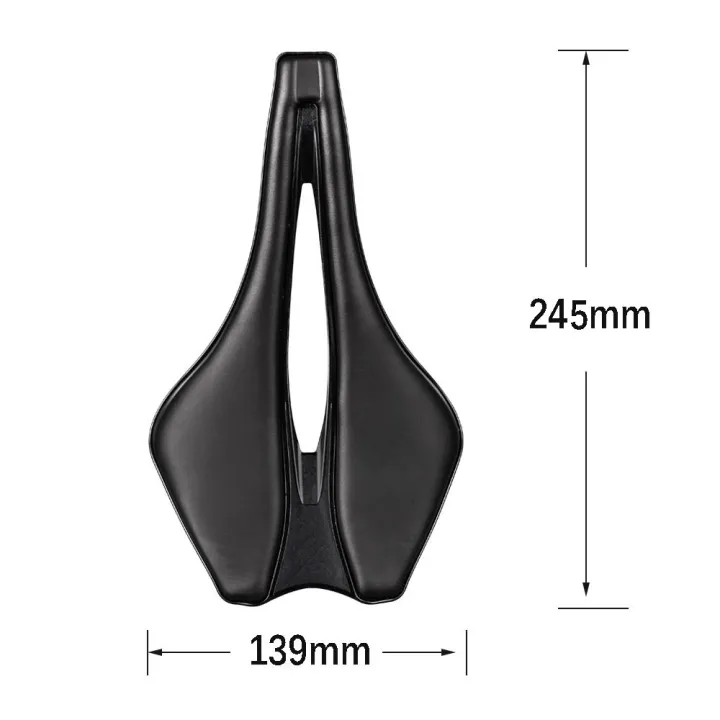 Bicycle%20Saddle%20Carbon%20Rail%20Ultralight%20Road/MTB%20Bike%20Saddles%20245x139mm%20-%20Image%203