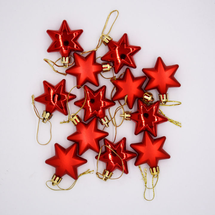 12Pcs%20Christmas%20Balls%20Xmas%20Tree%20Hanging%20Ornaments%20Ball%20Heart%20Stars%20Gold%20Red%20Pendants%20Merry%20Christmas%20Party%20Decor%202023%20New%20Year%20-%20Image%207